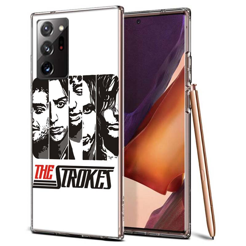 The S-Strokes Phone Case for Samsung A55 A35 A25 A15 A07 A05S A16 A17 A26 A36 A37 A56 A57 Galaxy Note 20 10 A50S A71 A51 A31 A30