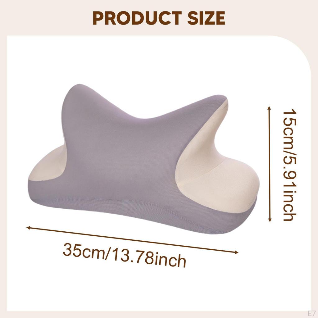Office Nap Pillow Elegant Neck Support Ice Silk Desk Sleeping Napping Green
