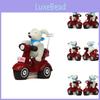 Dog Resin Small Motorcycle Plant Holder Garden Decor For Indoor Plants Gift And