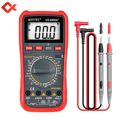 Akıllı Dijital Multimetre Ac Dc Akım Gerilim Dedektörü True Rms Multimetro Manuel Aralık Transistör Test Cihazı Araçları