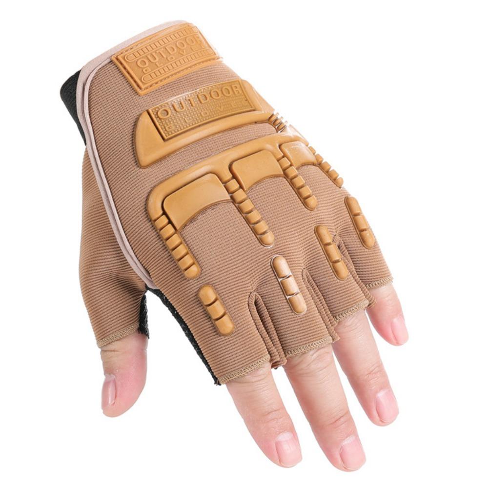 Tactical Gloves Outdoor Sports Half Finger Seal Technician Special Forces Camouflage Fitness Male Long Finger Fighting Protection Work