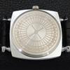 VINTAGE HAND-WINDING SWISS POKER FACE MENS REFURBISHED SEA GREEN WATCH A700946-5 R205a-a700946