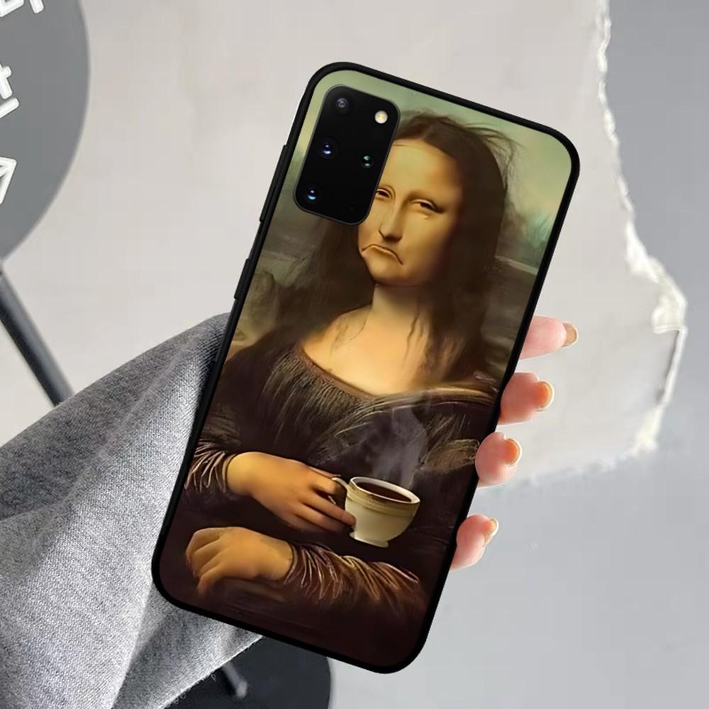 Mona Lisa Phone Case For Samsung S 9 10 20 21 22 23 30 23 24 Plus Lite Ultra FE S10lite Fundas