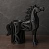Horse-Shaped Pen Holder, 3D Printed Pencil Cup, Multi-functional Desktop Organizer for Home Office Supplies