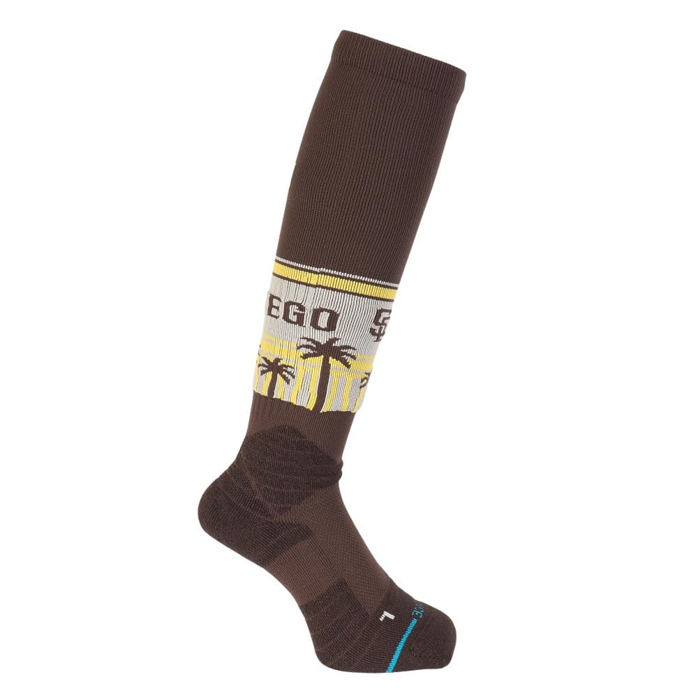 [Stance] Socks SD PALMS OTC BROWN(01003)