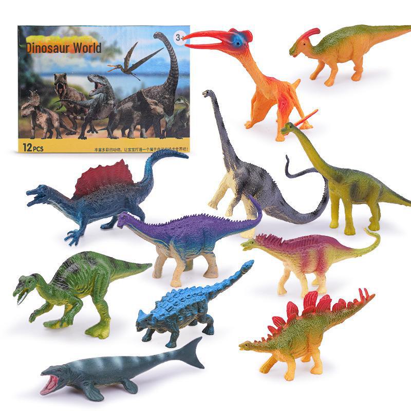 

Мягкий гель-комплект моделей динозавров Юрского периода - Игрушки Wild Animal Ocean World для детей