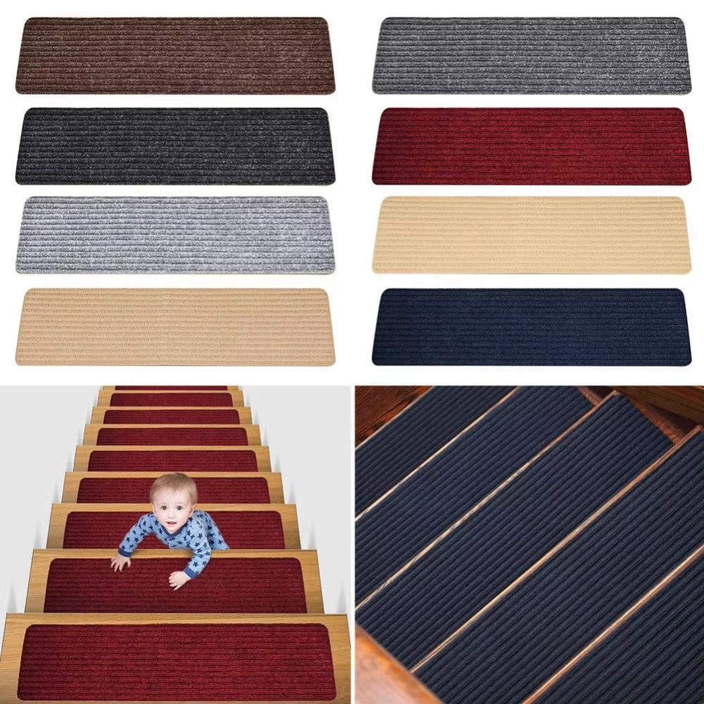 Non-Slip Staircase Mat Self-adhesive Protection Cover Pads New Door Mat  Home Decor
