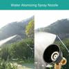 4 Set M14 X 1.5 Female Thread Adjustable Misting Nozzle Easy Install Adjustable Water Atomizing Spray Nozzle Copper and Plastic