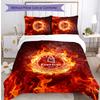 Set Lenzuola Everton Football Stampato 3 Pezzi, Comodo Set Copripiumino per Camera da Letto Amico della Pelle