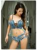 Autumn Women's Sexy Low Waist Ripped Denim Shorts