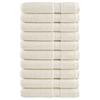 Ręczniki Premium Solund 10 Szt., Kremowe, 100X200 Cm, 600 G/Cm²