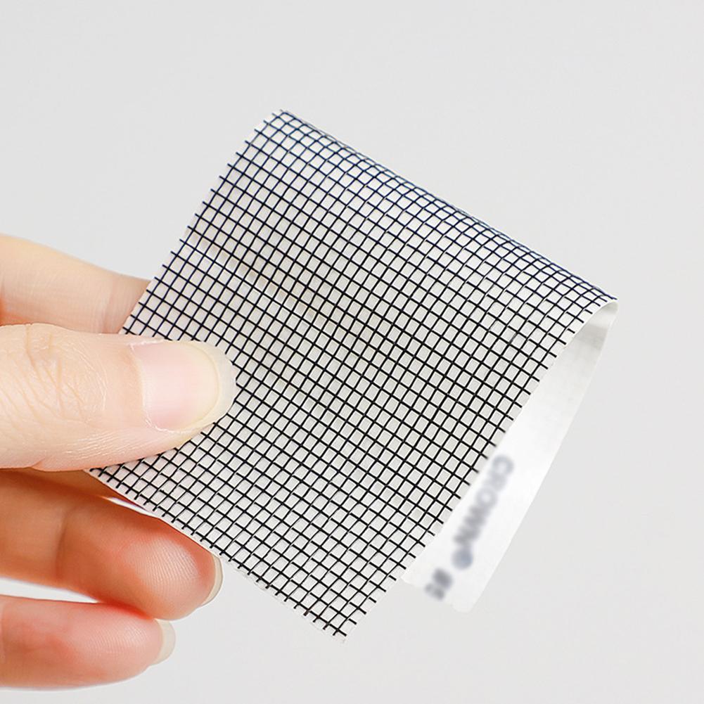 3pcs Window Screen Repair Tape Self Adhesive Mesh Tape Net Door Fix Patch Anti Insect Mosquito Mesh Broken Holes Repairing