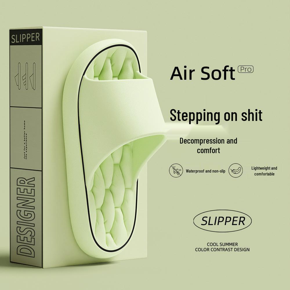 Unisex Cloud-Like Non-Slip Summer Slippers for Home, Bath, or Beach