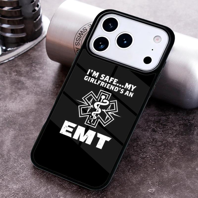 EMT EMS Ambulance Phone Case For iPhone 17 16 15 14 13 12 11 Pro Max Plus 17Air Soft Silicone Cover