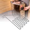 Electric Heating   for Sauna Stove Stainless Steel Straight Heat Sauna Heating   Component