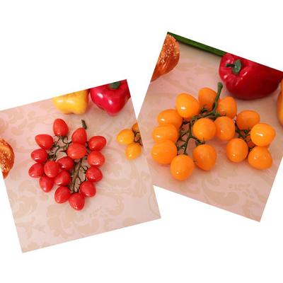 Artificial Cherry Tomatoes Realistic Simulation Fruit On The