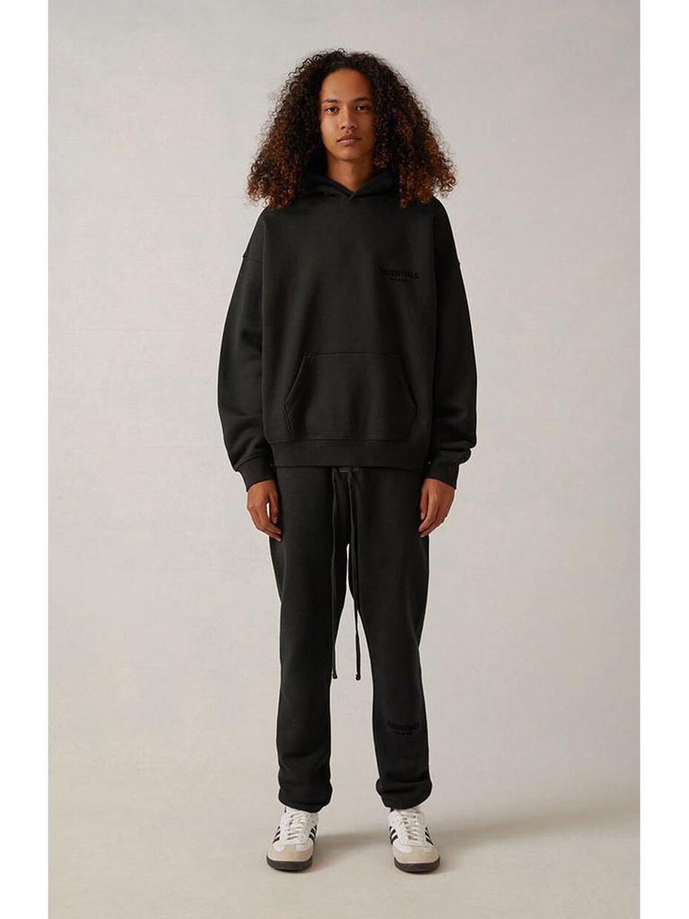 FOG ESSENTIALS Unisex Beflocktes Kapuzensweatshirt 2022SS Trendiges Design