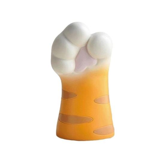 Cute Cat Paw Vase, Cartoon Paw Shaped Resin Flower Arrangement Vase, Desktop Decorative Plant Holder for Living Room, Bedroom, Bookshelf