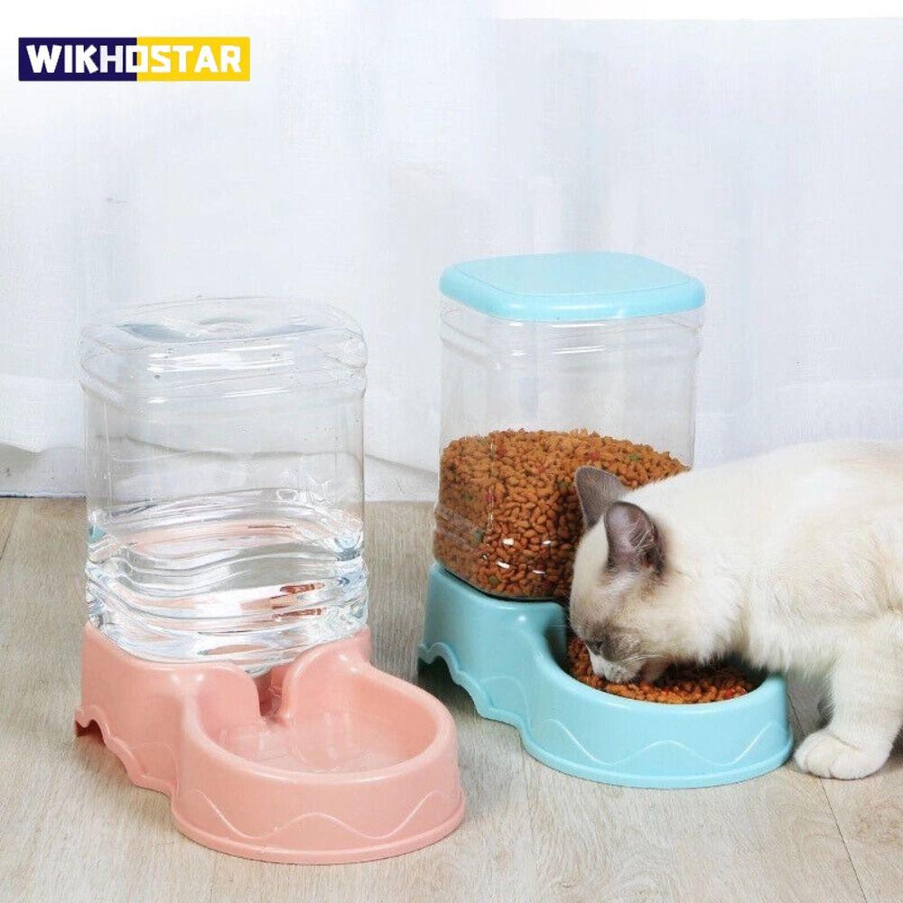 3.8L Distributore automatico di cibo per animali domestici, grande fontana per acqua, ciotola per bevande, per gatti e cani