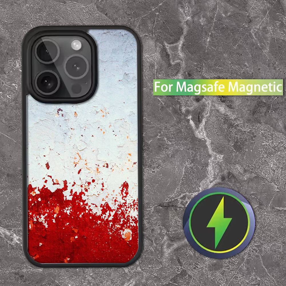 HALLOWEEN BLOODY SPLATTER Phone Case For iPhone 17,16,15,14,13,12,11,Pro,Max,Plus,Mini,SE Magsafe Magnetic Wireless Charging