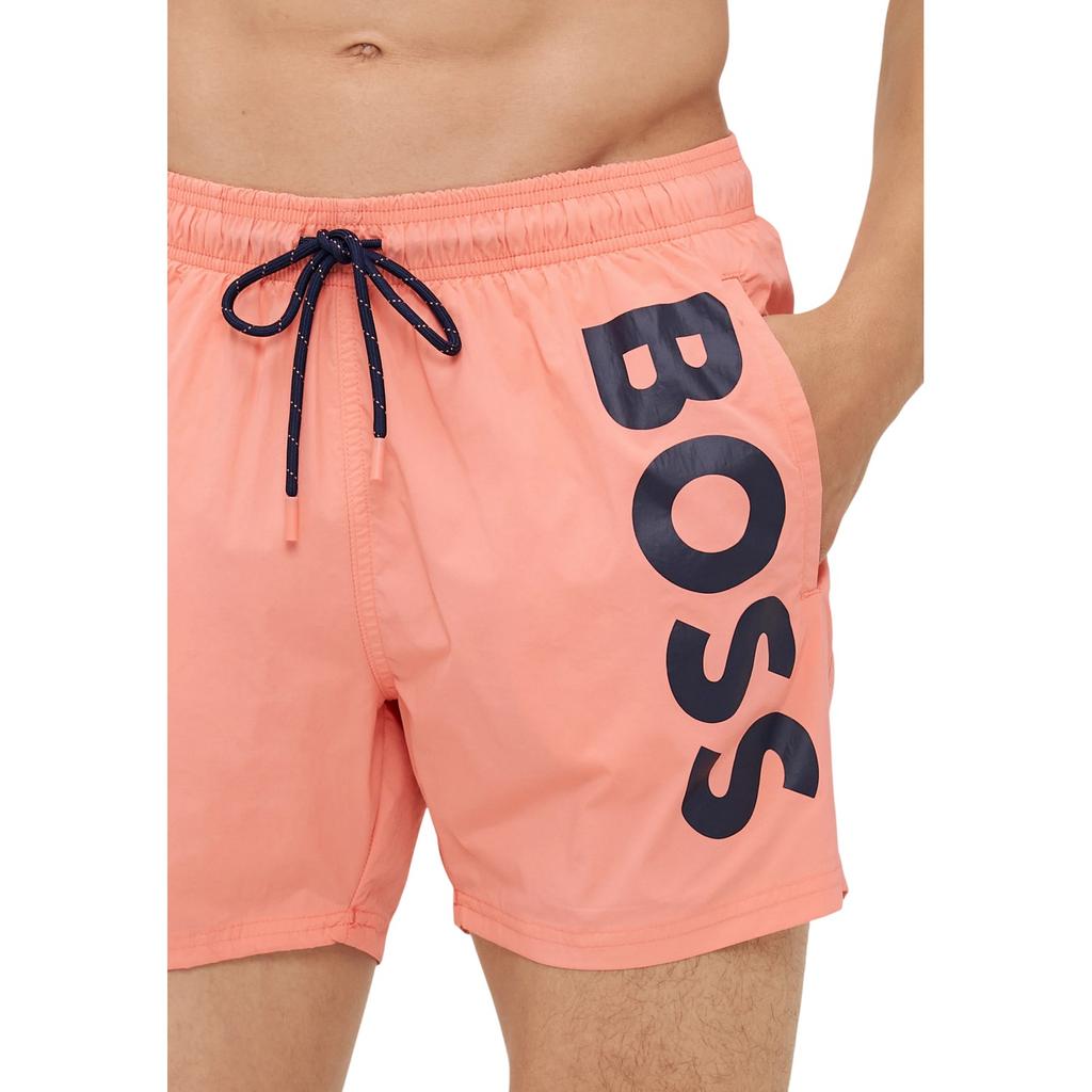 Boss Mens Octopus Bold Logo Swim Shorts