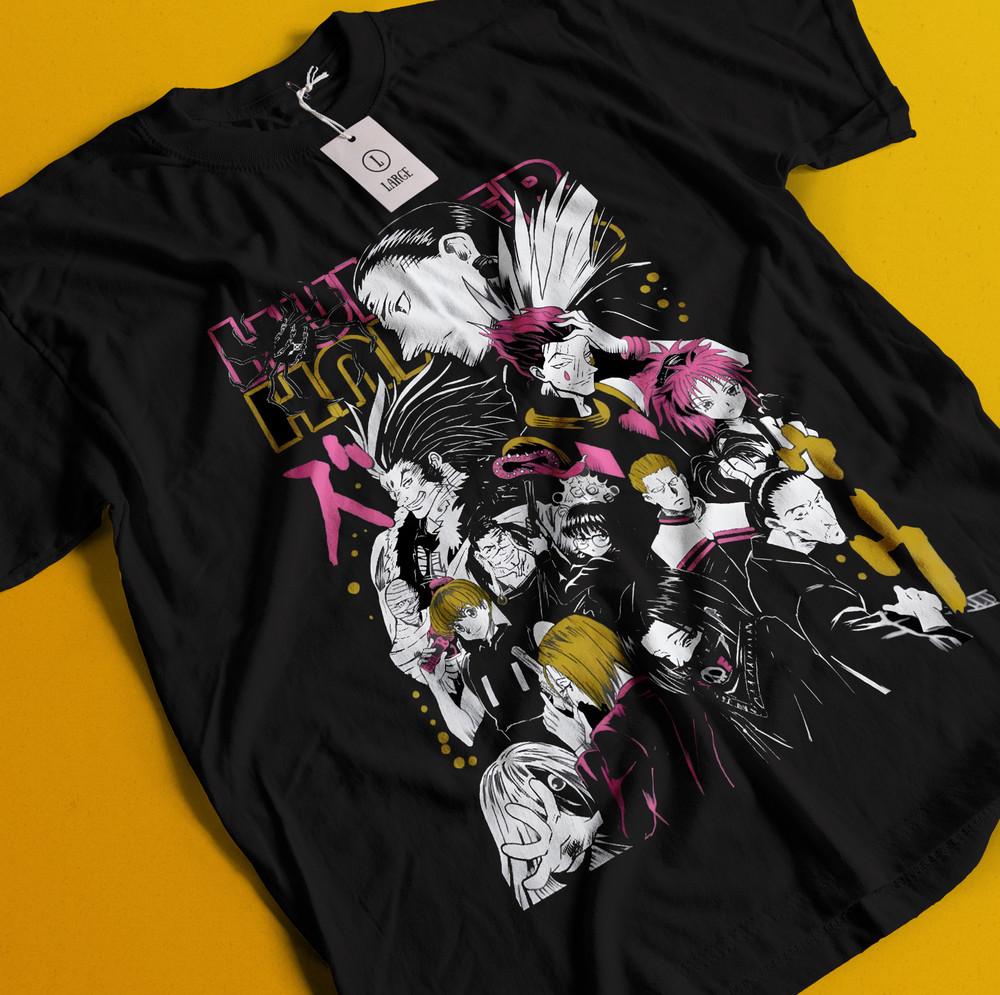 

Chrollo Lucilfer T-Shirt Hunter X Hunter HXH Shirt Phantom Troupe Tee Ryodan 4XL
