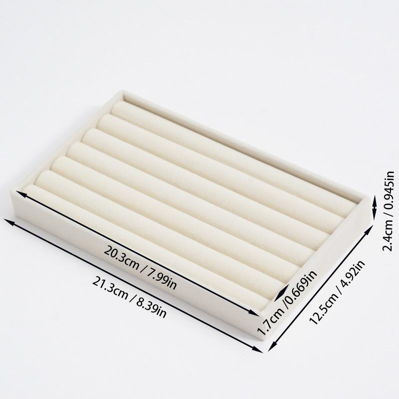 

Оксамитова коробка для зберігання ювелірних виробів Сережки Намисто Кільце Браслет Підставка для демонстрації ювелірних виробів Ювелірний золотий піднос