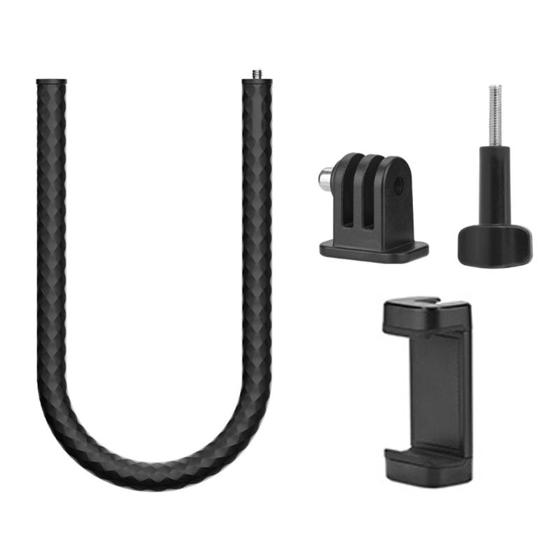 

Gooseneck Flexible Camera Clamp Arm Bracket Holder Mount Adapter for Pocket3 Desktop Clip Bracket w/1/4 Connectors 1