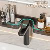 Kitchen Sink Faucet Organizer Storage Rack Strong Load-bearing Easy To Install Suction