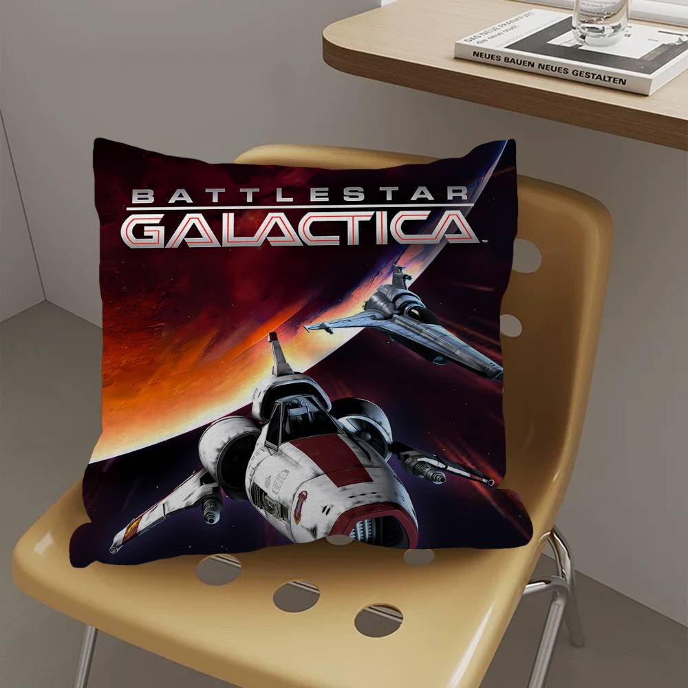 Battlestar Galactica Movie Cushion Cover Inches Farmhouse Decor Home Throw Pillow Covers for Couch Decorations