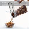 New Kitchen Food Storage Tank Miscellaneous Grain Storage Box 2L Set Transparent PP Sealed and Waterproof Storage Container