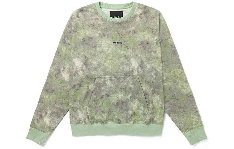 Vans Sweatshirts Unisex Light Green Crew Neck Moderate Regular VN0A5H8UYAN M