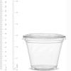 9 oz Plastic Cups with Lids, Disposable Clear Cups, Cold Drink Containers for Beverage, Parfait, Smoothie
