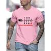Vintage T-Shirts für Herren Save The Stick Schaltgetriebe Drei Druck Top Übergroßes T-Shirt Hip Hop T-Shirts Herrenbekleidung Camiseta
