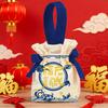 Cartoon 2026 New Year Gift Bag Chinese Style Wedding Candy Bag Packaging Bag  New Year Celebration