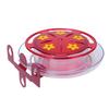 Window Hummingbird Feeder 5 Feeding Ports Easy Refill Bird Feeder with Strong Suction Cup for