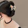 Nouvelle Pince à Cheveux Fleur Pour Femmes Élégante Style Chinois Magnolia Feuille de Bambou Fleur de Pêcher Pinces à Cheveux Été Plage Griffes de Requin