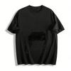 Retro Bus Print Casual Tee The Good Vibes Co Vintage Vibe Top Pure Cotton T-shirt
