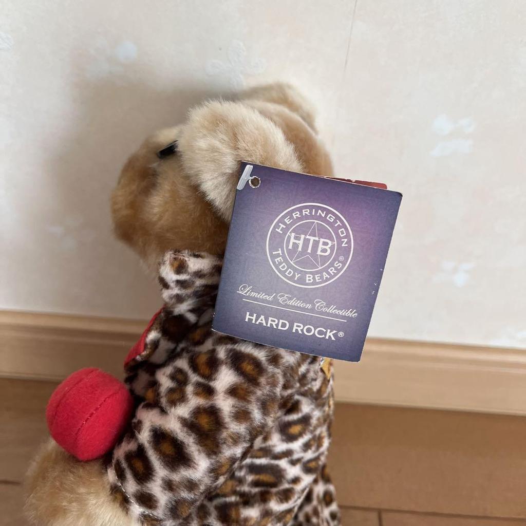 [USED] Hard Rock Cafe Teddy Bear, Osaka