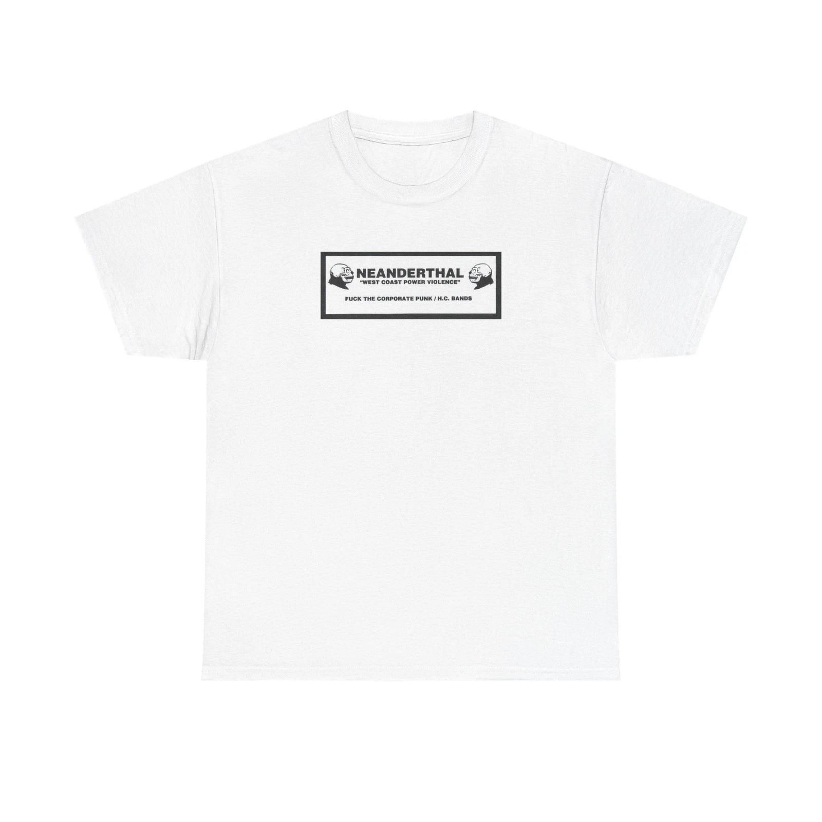 Neanderthal - West Coast Power Violence Shirt - PV Grindcore Hardcore Slap-A-Ham 3XL