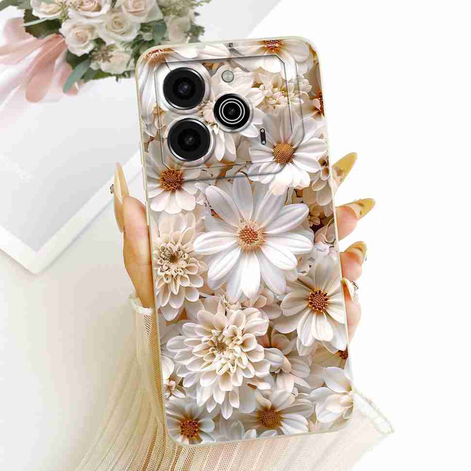 Phone Case For Tecno Pova 6 Pro 5G LI9 Casing Fashion Pattern Soft Silicone Shockproof For Tecno Pova6 Pova 6 Pro Cover Shell