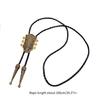 Cowboy Necktie Guitar Pendant Bolo Tie for Music Lover Shirt Sweater Decors