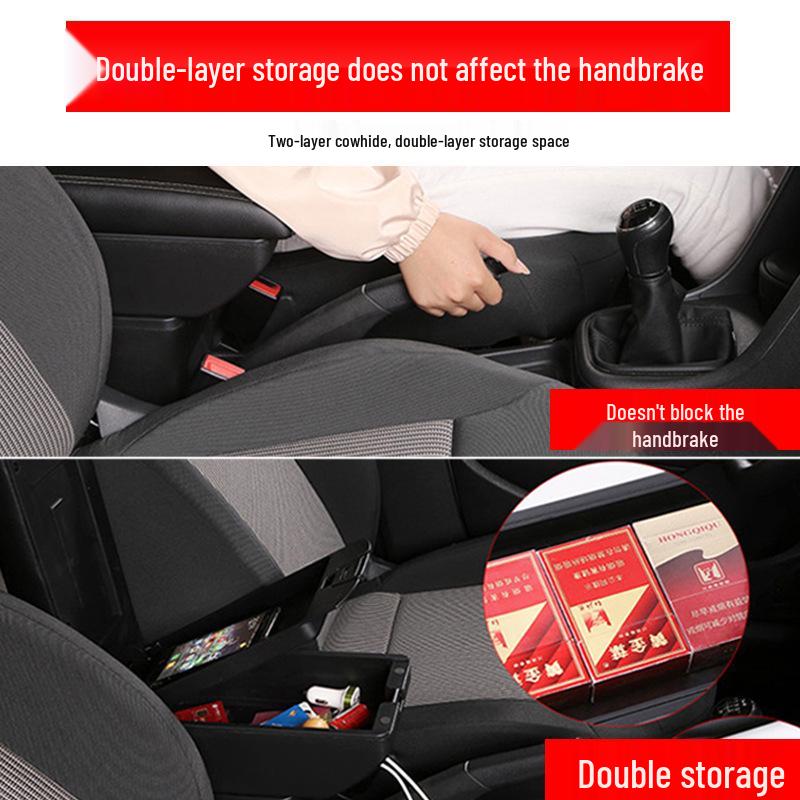 Compatible Armrest Box for 2021 Honda Fit Fourth Gen LIFE 24.