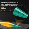 Electronic Fishing Float 3 Light 4-5g Long Tail Rock Fishing Floats Slip Drift Tube Bobbers Buoy Night Fishing