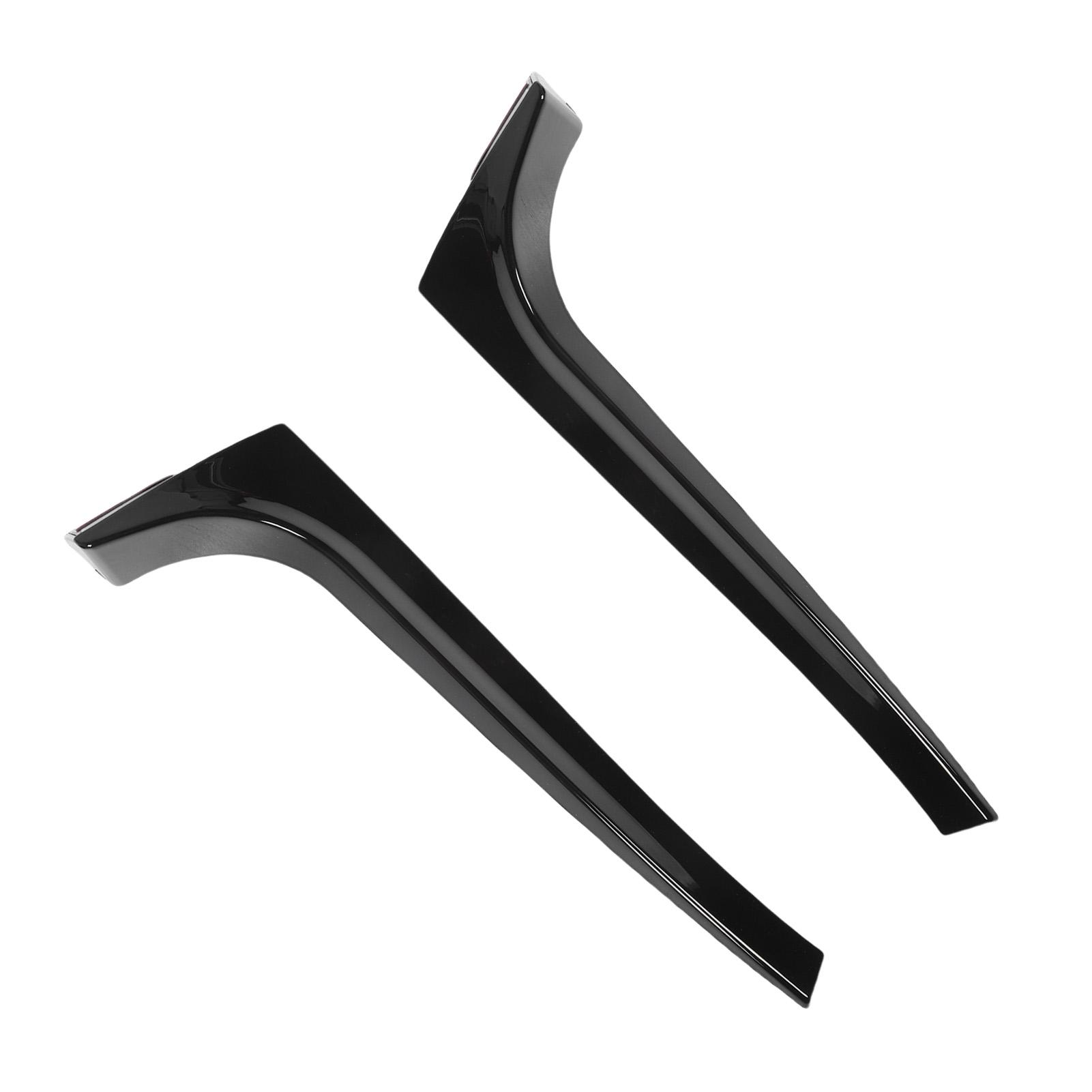 

Pair of Rear Window Side Spoiler Wing Cover Trim Sporty Look Back Window Side Splitter Replacement for MK5 R32 2003-2008