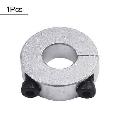 Clamp Collar Double Split 13-30mm Inside Diameter Shaft Collar Clamp Type Aluminum Alloy Fixed Rings Clamp Collar