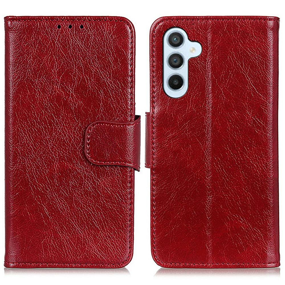 For Samsung Galaxy A26 5G Case Nappa Texture Split Leather Wallet Phone Cover