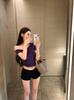 Pure Desire One-Shoulder Cut-Out Cropped Slim-Fit T-Shirt for Women - 2026 Summer Trendy Arrival