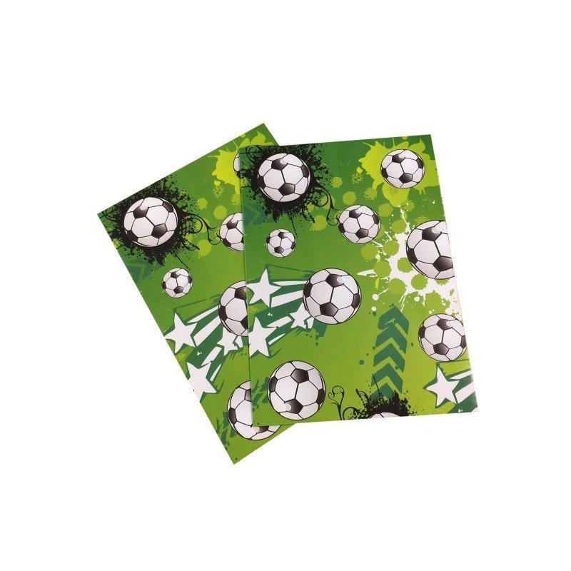 Football Birthday Gift Wrap Sheets (Pack of 5)