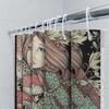 Fantasy Forest Nymph Shower Curtain Nature Witchcore Cottagecore Floral Trees Birds Home Decor Wall Art Tapestry Gift